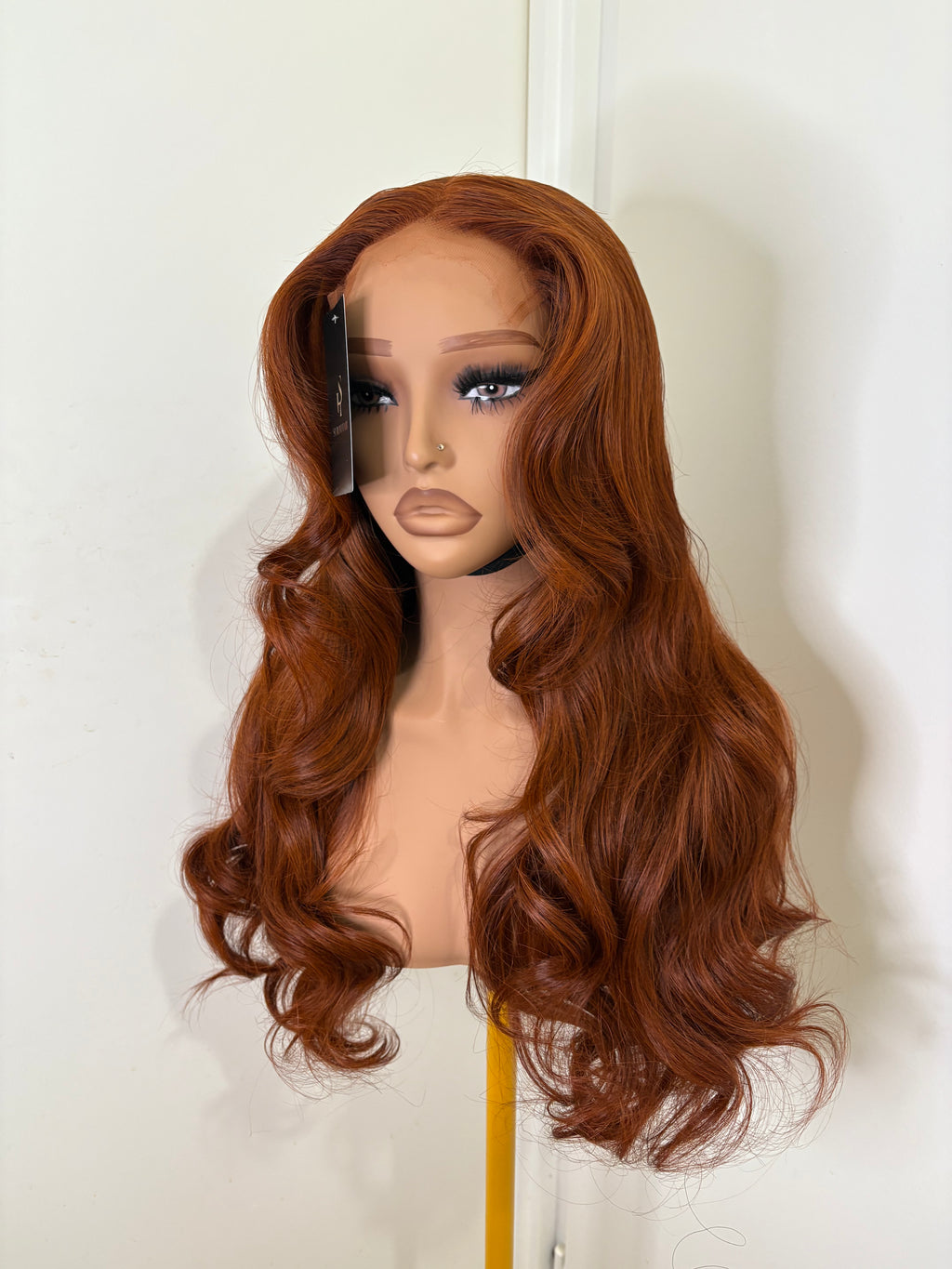 Léana – 5x5 Glueless Ginger Dégradée 300% SDD Virgin Burmese Premium