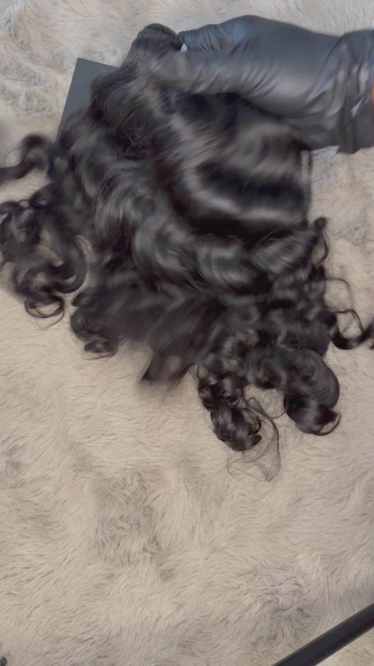 Tissage raw curly