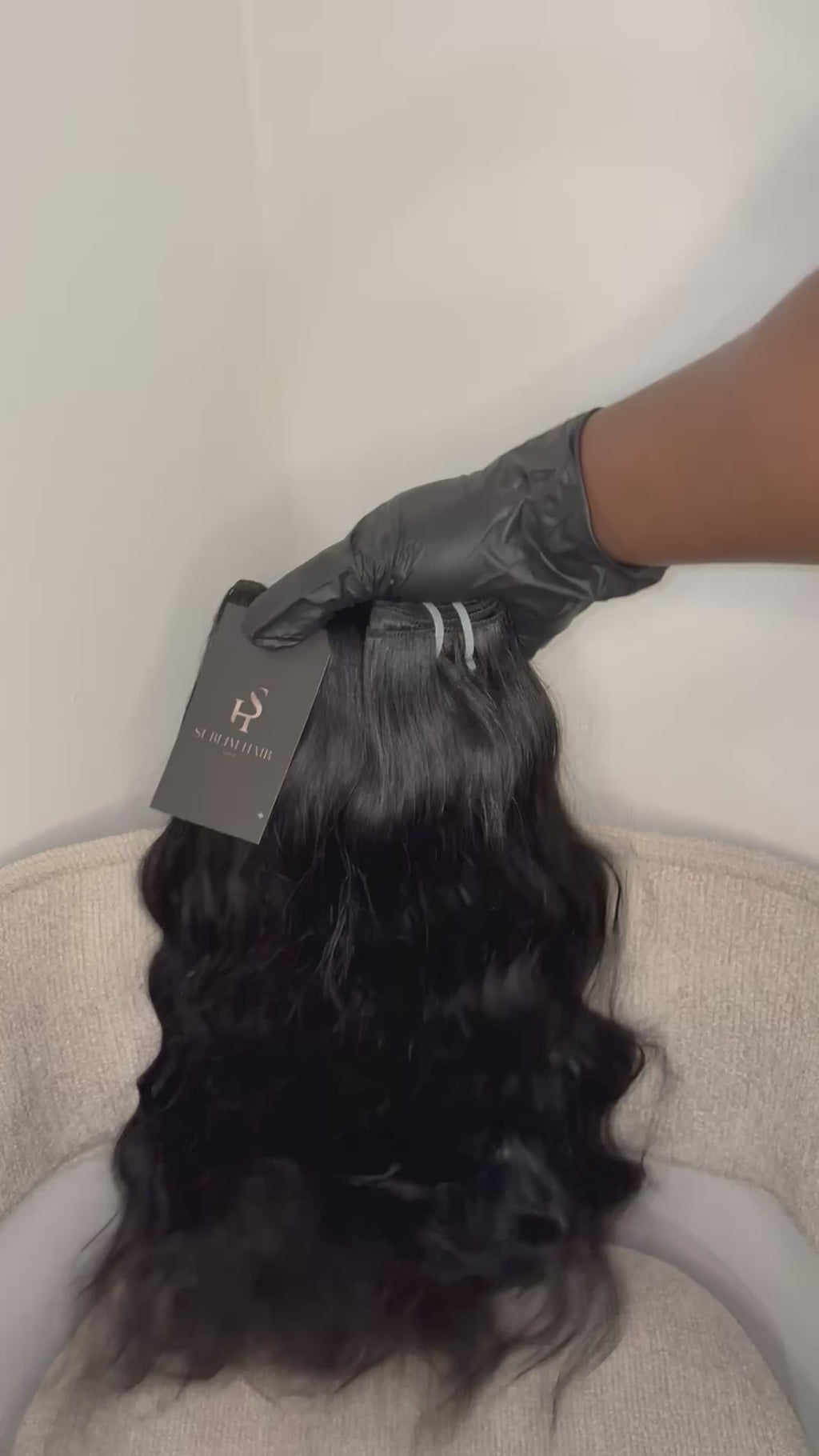 Tissage  raw wavy