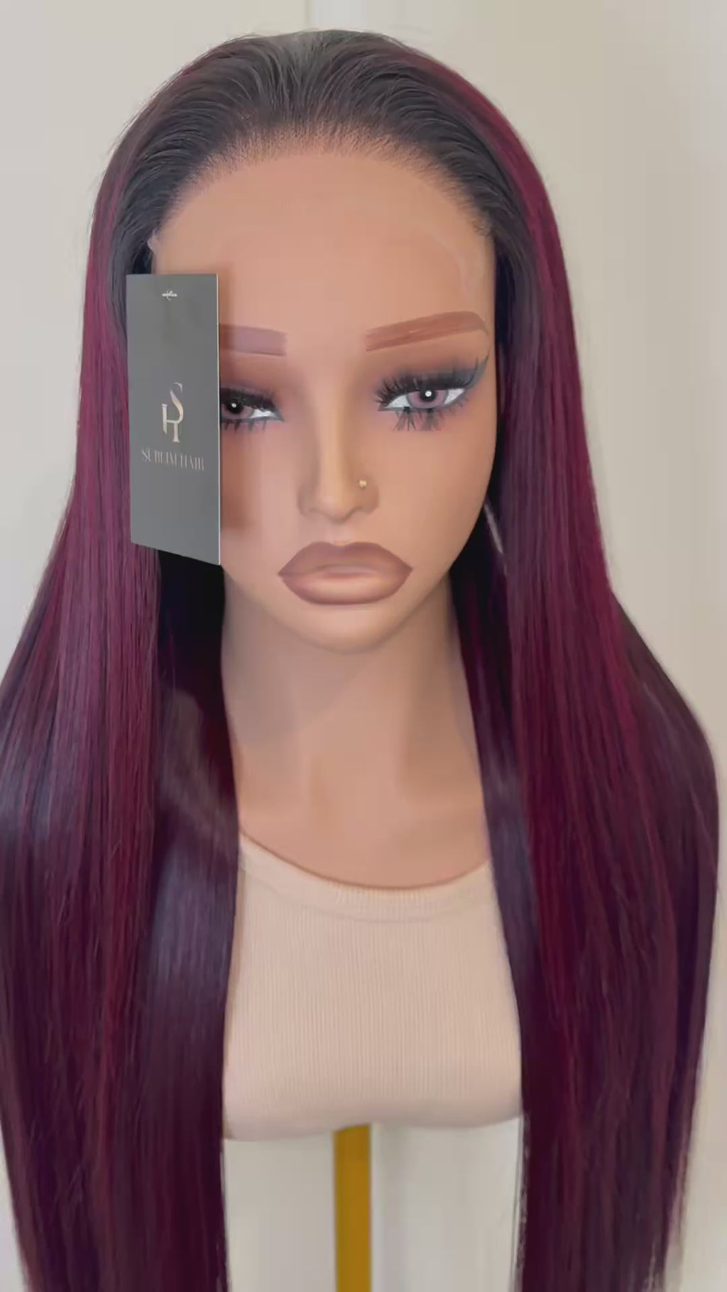 Ruby Icon – 5×5 HD Glueless Lace HD SDD Virgin Burmese premuim 300% Densité